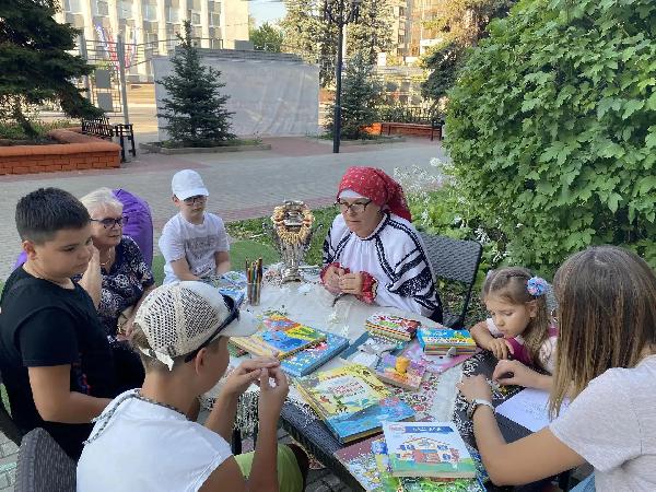 Интерактивная площадка «Бабушкины сказки» 